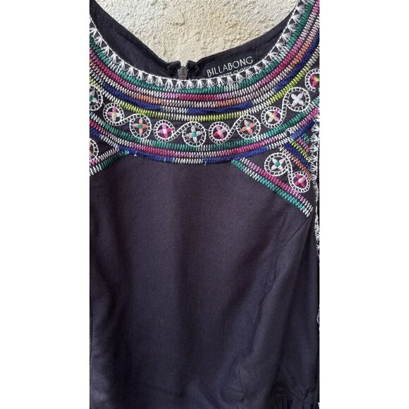 Billabong Juniors Sol Shining Off Black Cut out Dress Size L JD09ASOL - Picture 14 of 14